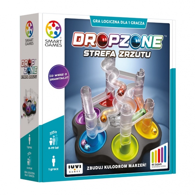 Gra logiczna Smart Games - Dropzone Strefa Zrzutu (PL)