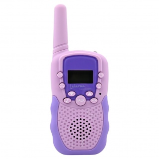 Walkie Talkie dla dzieci Lalarma - Purple 1 szt.