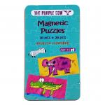  Podróżna gra magnetyczna The Purple Cow - Puzzle magnetyczne 