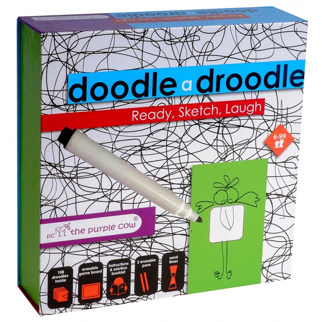 Gra edukacyjna The Purple Cow -  Doodle A Droodle