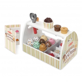 Zestaw do zabawy w gotowanie Melissa & Doug - Ice Cream Counter