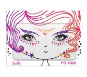 Naklejki na twarz Face Tattoo Snails - Fairy Dust