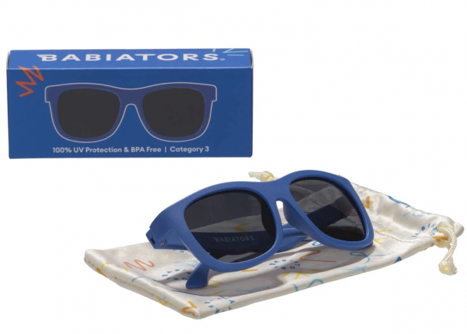 Okulary z filtrem UV400 w kolorze niebieskim Babiators