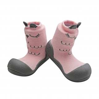 Oddychające antypoślizgowe buciki Attipas - Cutie Pink S