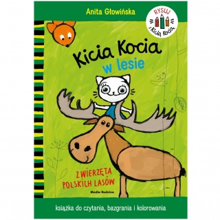 Książka "Kicia Kocia w lesie" wydawnictwo Media Rodzina