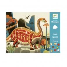 Zestaw artystyczny Djeco mozaika - Dinozaury