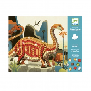 Zestaw artystyczny Djeco mozaika - Dinozaury