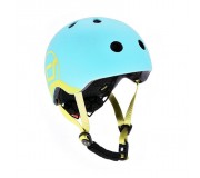 Kask dla dzieci SCOOTANDRIDE XXS-S 1-5 lat - Blueberry