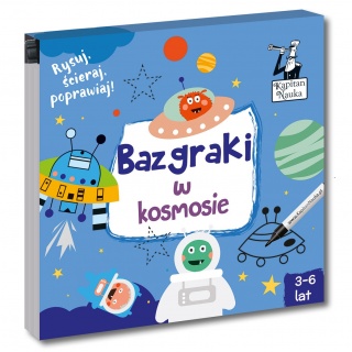 Książka Kapitan Nauka. Bazgraki w kosmosie 3+