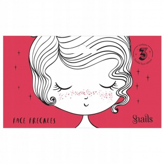 Naklejki na twarz Face Tattoo Snails - Piegi