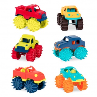 Zestaw 6 Monster Trucków B. Toys - Thunder Monster - Monster Trucks