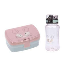 Zestaw Lunchbox + Tritanowy bidon 460 ml About Friends Lassig - Szynszyla