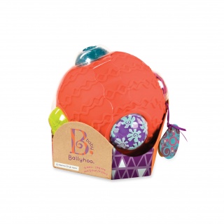 Kula sensoryczna z piłkami - Ballyhoo B. Toys Pomarańczowa