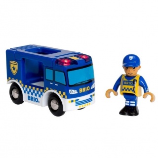 Wóz Policyjny z Dźwiękiem BRIO World
