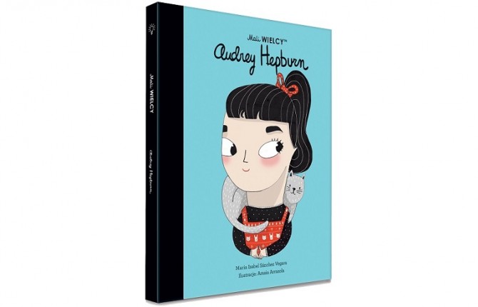 Książka "Mali WIELCY. Audrey Hepburn" Wydawnictwo Smart Books