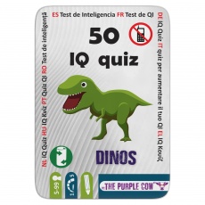 Podróżne łamigłówki The Purple Cow - 50 IQ Dinozaury