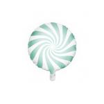  Balon foliowy Party Deco - Cukierek miętowy 35cm 