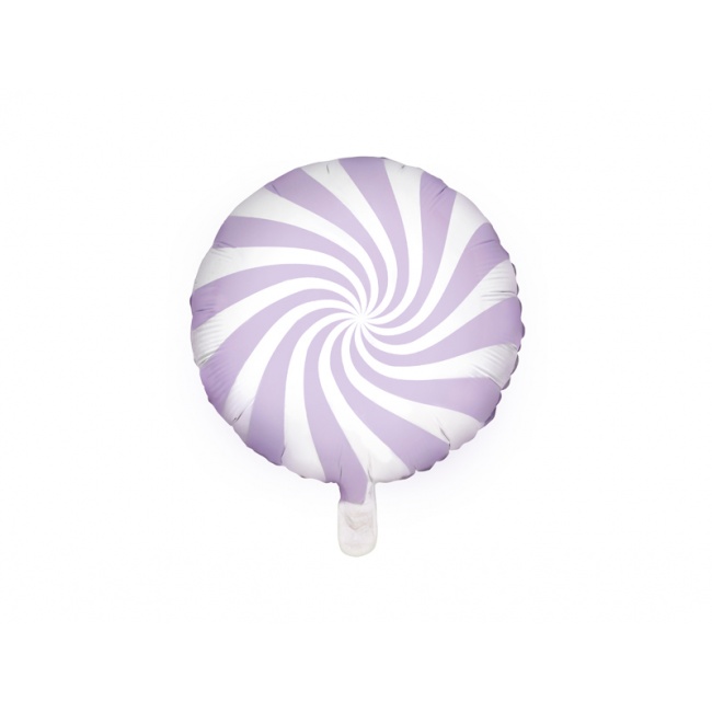 Balon foliowy Party Deco - Cukierek jasny liliowy 35cm