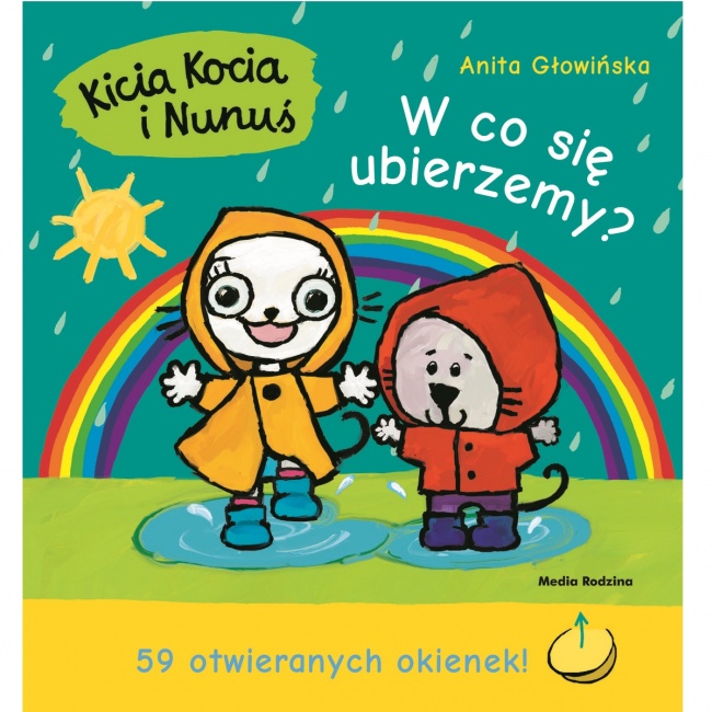 Książka "Kicia Kocia i Nunuś. W co się ubierzemy?" wydawnictwo Media Rodzina