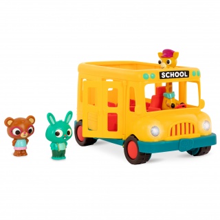 Muzyczny autobus szkolny z wesołymi pasażerami B. Toys - Bonnie’s School Bus