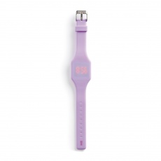 Cyfrowy silikonowy zegarek na rękę Miquelrius - Lavender
