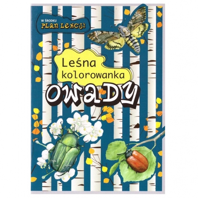 Leśna kolorowanka. Owady wydawnictwo Multico