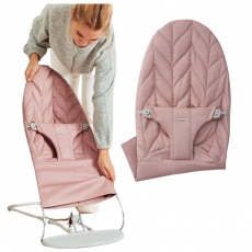 Poszycie do leżaczka BABYBJORN BLISS Woven Petal Quilt - Zgaszony Róż