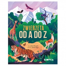 Książka "Zwierzęta od A do Z" wydawnictwo Kropka