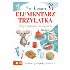 Książka "Montessori. Elementarz trzylatka" wydawnictwo Zielona Sowa