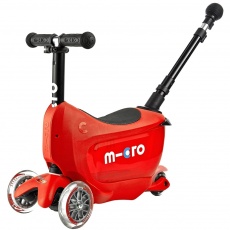 Hulajnoga jeździk Mini2go Deluxe Plus Micro - Red