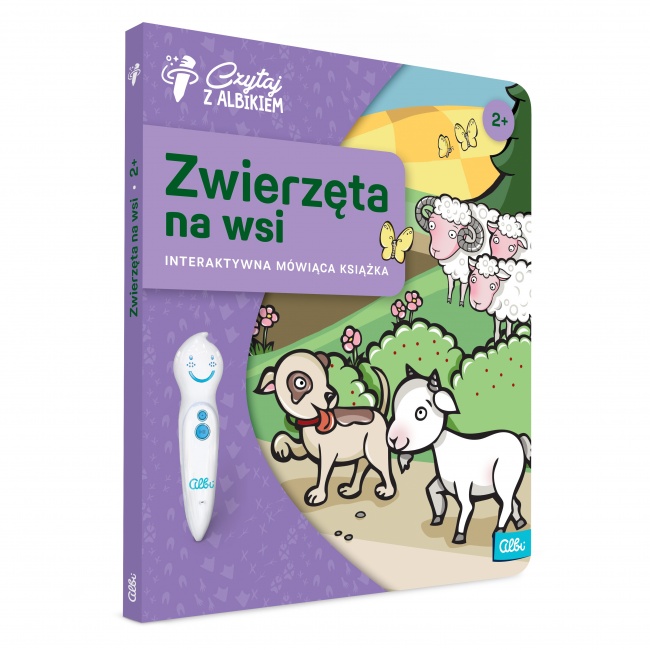 Książka Czytaj z Albikiem Albi - Zwierzęta na wsi