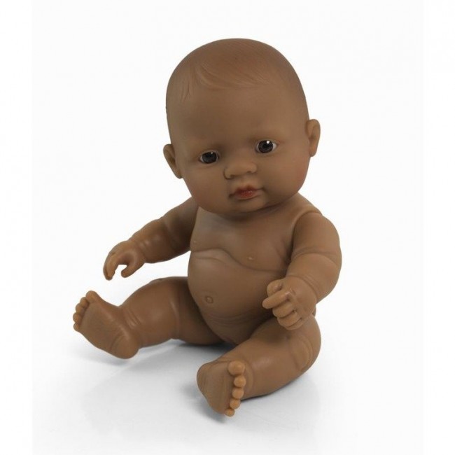 Lalka dziewczynka Miniland Baby - Hiszpanka 21cm