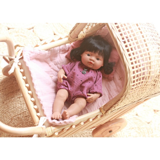 Lalka dziewczynka Miniland Doll - Hiszpanka 38cm
