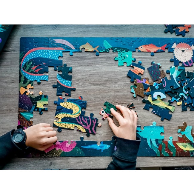 Puzzle świecące w ciemności Apli Kids - Ocean 5+