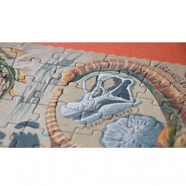 Puzzle obserwacyjne dla dzieci 350 el Londji - Dinos