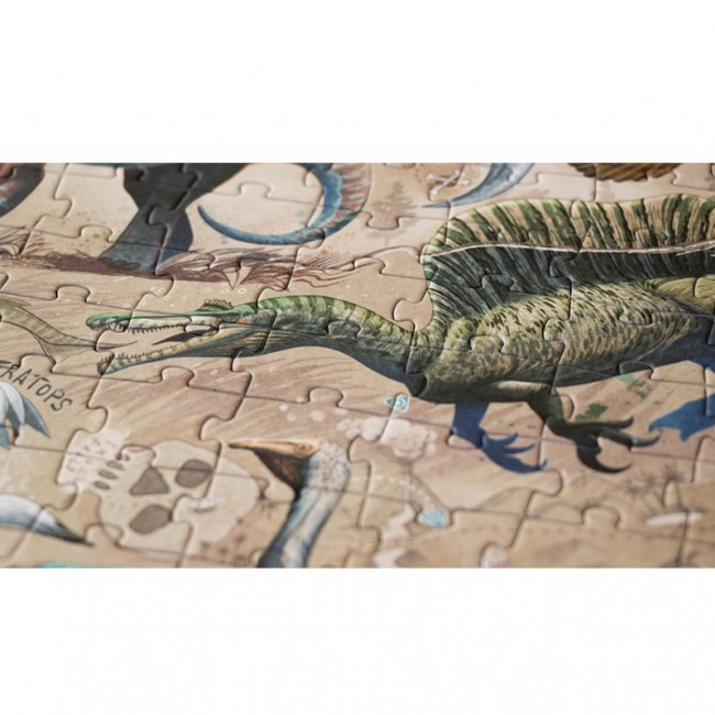 Puzzle obserwacyjne dla dzieci 350 el Londji - Dinos