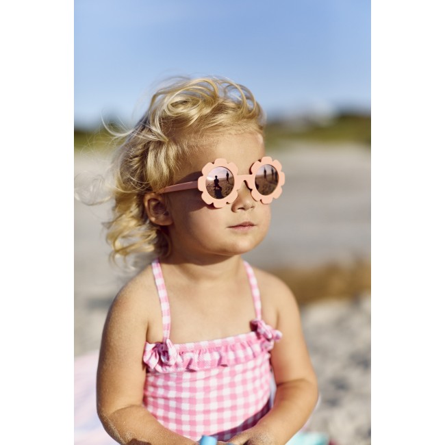 Okularki przeciwsłoneczne z polaryzacją Blue Series Babiators od 0 do 2 lat - Flower Child