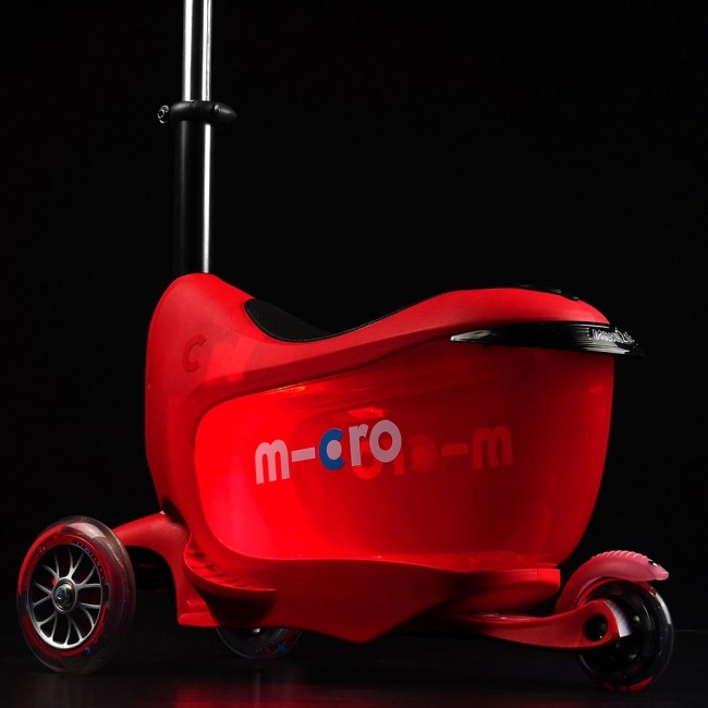 Hulajnoga jeździk Mini2go Deluxe Plus Micro - Red