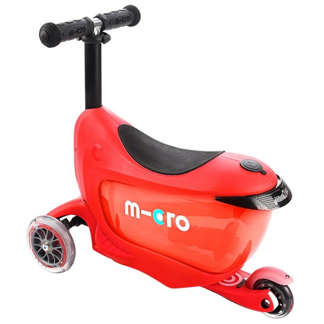 Hulajnoga jeździk Mini2go Deluxe Plus Micro - Red