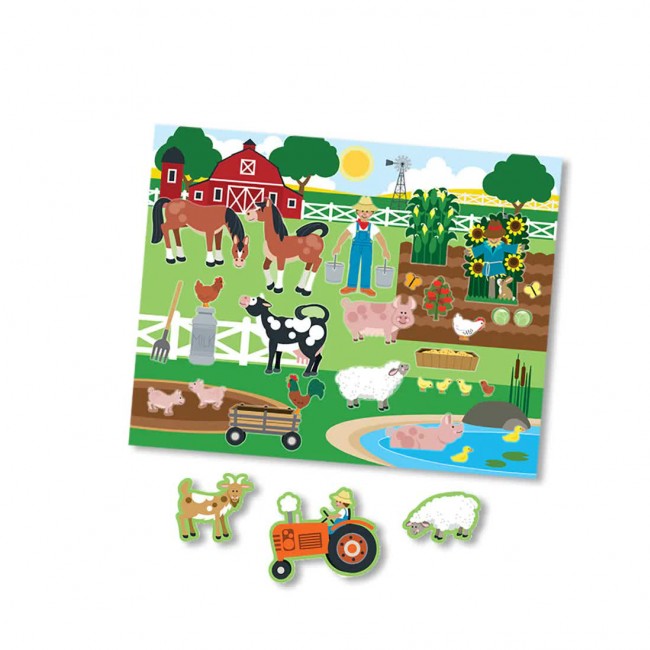 Naklejki wielokrotnego użytku Melissa & Doug - Habitats