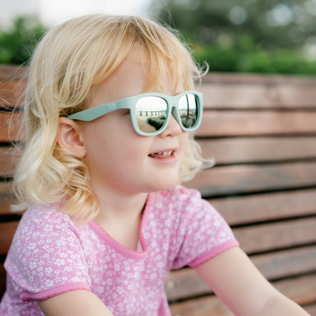 Okularki przeciwsłoneczne z polaryzacją Blue Series Babiators od 0 do 2 lat - The Daydreamer