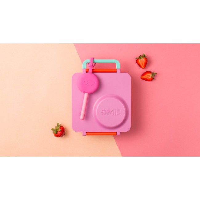 Lunchbox z termosem OmieBox OMIE - Pink Berry