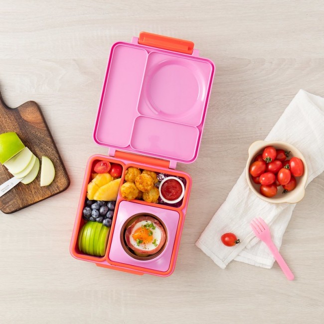 Lunchbox z termosem OmieBox OMIE - Pink Berry