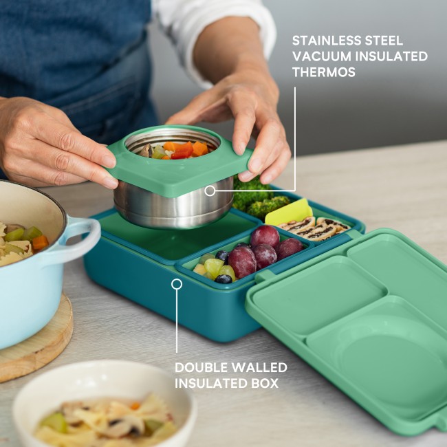 Lunchbox z termosem OmieBox OMIE - Meadow