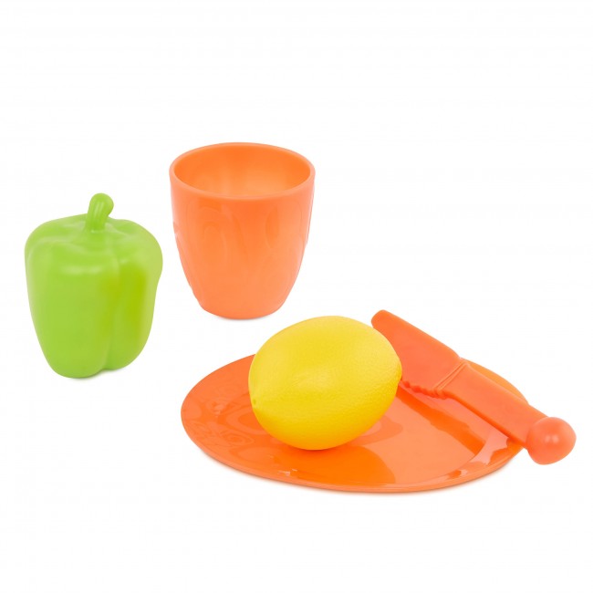 Zlew z działającym kranem i akcesoriami B. Toys - Splash-n-Scrub Sink