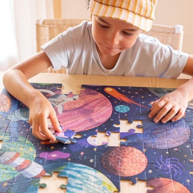 Puzzle świecące w ciemności Apli Kids - Układ słoneczny 5+