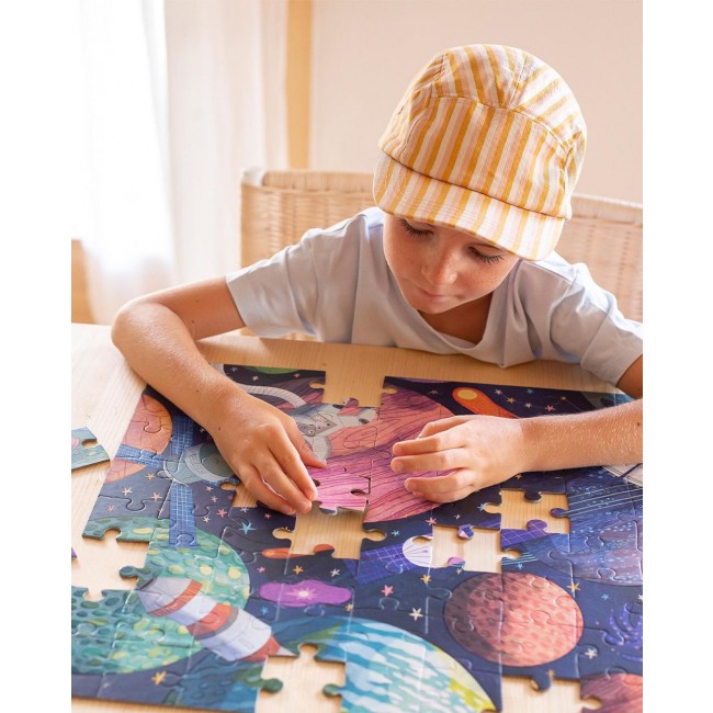 Puzzle świecące w ciemności Apli Kids - Układ słoneczny 5+