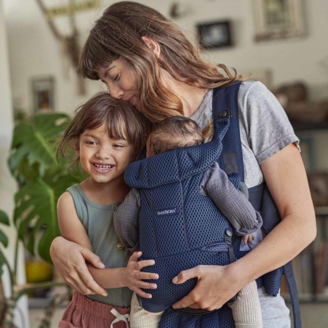 Nosidełko BABYBJORN MOVE 3D Mesh - Granatowy