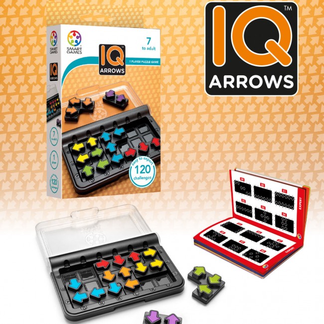 Gra logiczna Smart Games - IQ Arrows (PL)