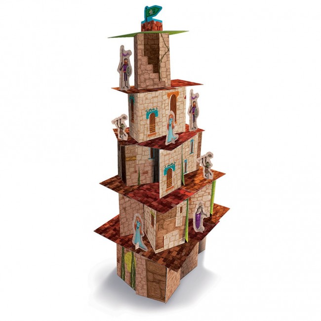 Gra rodzinna Ludattica - Kto zbuduje wyższy zamek?